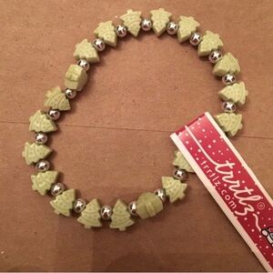 Green Christmas Tree Jewelry Bracelet